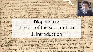 Diophantus part 1 Introduction his life work influence [upl. by Ateikan]