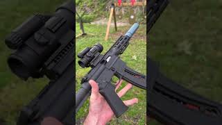 Suppressed AR 22 with subsonics are quiet [upl. by Laureen]