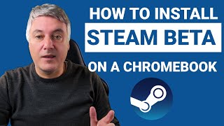 How to install Steam Beta on a Chromebook [upl. by Kevon517]