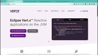 Developing Reactive applications using Vertx [upl. by Leemaj]