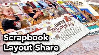 Scrapbook Layout Share 40 Design Ideas [upl. by Mchail]