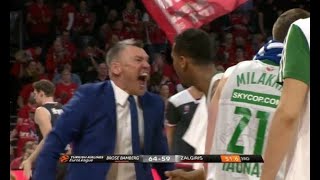 Sarunas Jasikevicius Angry Compilation [upl. by Avuha]