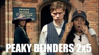 FIRST TIME WATCHING PEAKY BLINDERS  SEASON 2 EPISODE 5 REACTION VIDEO [upl. by Megdal]