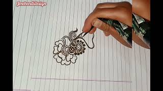 Sundar Mehendi Design New Bajuband Mehendi Best [upl. by Sandler]