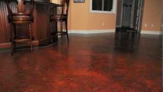 SUNDEK  SunStain  Concrete Staining Solutions [upl. by Oicnaneb]