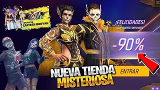 COMPRÓ TODA LA TIENDA MISTERIOSA EN FREE FIRE  YoSoyMarjor [upl. by Sharai]