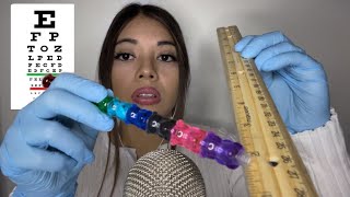 ASMR Fast amp Chaotic EYE EXAM Roleplay 👩‍⚕️👁️ [upl. by Venu]