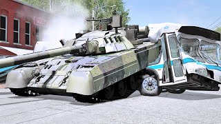 Total Tank Destruction in BeamNG [upl. by Roselani]