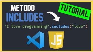 👉 Como USAR el Metodo INCLUDES en JAVASCRIPT 😱 [upl. by Hanselka]