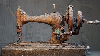 1894 SINGER Sewing Machine Restoration [upl. by Jeannie]