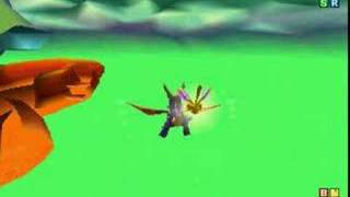 Out of Bounds Glitch in Spyro the Dragon PS1 [upl. by Andres]