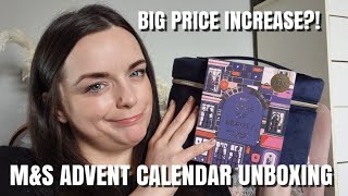 MARKS amp SPENCER ADVENT CALENDAR UNBOXING 2024 [upl. by Truda]