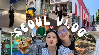 korea vlog 🎀 life in seoul cafe hopping clubbing in gangnam walking through seoul forest [upl. by Fontana]