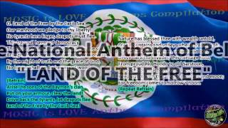 Belize National Anthem LAND OF THE FREE with music vocal and lyrics English [upl. by Blinni]