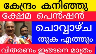 പെൻഷൻ തുക എത്തി pension keralapension knbalagopal pensionerslatestnews pinarayivijayan [upl. by Lora686]