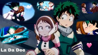 Izuocha Deku x Uraraka  La Da Dee  My Hero Academia AMV [upl. by Aissac]