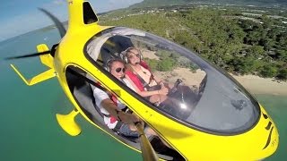 Flying Over Phuket Islands with Cavalon by AutoGyro [upl. by Eneg656]