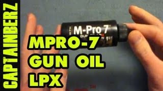 MPRO7 LPX Gun Oil Review [upl. by Atneciv739]