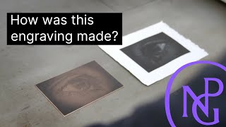 How are engravings and mezzotints made  Artistic Techniques [upl. by Einnij]