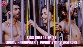 BB18 EP45 Review amp Discussion  VivianDsenas Masterstroke  KaranveerMehras Scripted Fights [upl. by Hesther]