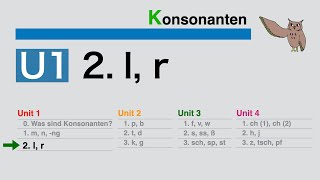 Konsonanten U12 l r [upl. by Nobe]