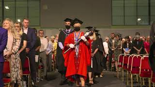 UCLan Graduation Ceremony Wednesday 8 September 2021 1230pm [upl. by Beret586]