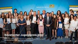 4 Schreibwettbewerb des Bayerischen Jugendpreises 2024  Bayern [upl. by Urbanus]