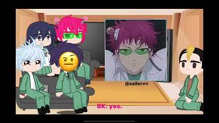 Saiki K reacts to saiki  READ DESC  1 [upl. by Eleni138]