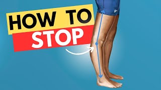 Knee Hyperextension After Stroke How to Stop Back Kneeing [upl. by Gnouh7]