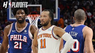 New York Knicks vs Philadelphia 76ers  Full Game 3 Highlights  April 25 2024 NBA Playoffs [upl. by Anerahs]