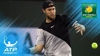 Monfils Sock De Minaur on fire in the desert  Indian Wells 2018 Best Shots Day 4 [upl. by Olihs953]