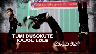 Tumi Dusokute Kajol Lole  Zubeen Garg  Dance By Arnob Haloi  At Rangjuli Durga Puja 2024 [upl. by Niklaus489]