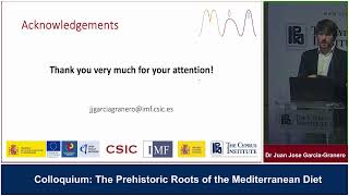 Colloquium The Prehistoric Roots of the Mediterranean Diet [upl. by Valda]