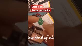 Sensor proximity error disable it sensor proximity Oppo A5s repair [upl. by Binny609]