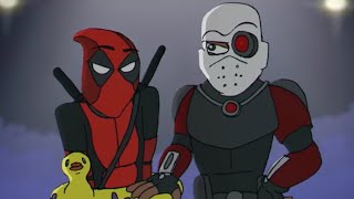 Deadpool vs Deadshot  Cartoon Beatbox Battles REUPLOAD [upl. by Eceer125]