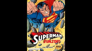 Superman LongPlay Sega Genesis [upl. by Llereg]