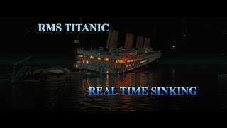 The Sinking of The RMS Titanic Real Time [upl. by Morentz608]