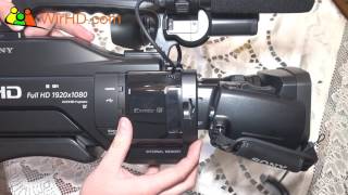 Sony HXR MC2500 Kamera Test Vergleich und Unboxing [upl. by Aicelav]