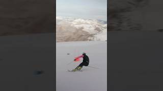 50mph on skis skiing skier ski skiracer snow extremesports viral fyp trending [upl. by Chrisse]