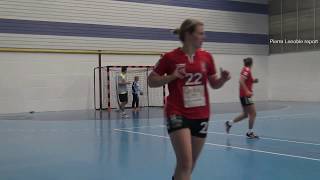 Handball COURMELLES AC SOISSONS Féminin Janv 2019Le MatchPierre Lenoble report [upl. by Eelahs98]