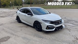 10th Gen Civic Hatchback Mods  FK7 Sport CVT [upl. by Wolford]