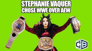 Stephanie Vaquer Chose WWE over AEW [upl. by Runkel846]