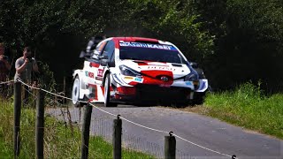 WRC Ypres Rally 2021  FLATOUT amp MAXIMUM ATTACK [upl. by Demahum]