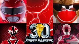 Forever Red Rangers Morphs Mighty Morphin  Once amp Always 30th Anniversary [upl. by Mast]