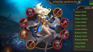 Making my 7th AVALON ARTIFACTS  KOA  just need 1 more sh 😅  King of Avalon [upl. by Daffi852]