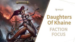 DAUGHTERS OF KHAINE Faction Focus AOS4 [upl. by Pomona]