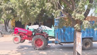 Mahindra 575 Di xp plus Power in Bricks Loaded Trolley [upl. by Rourke]