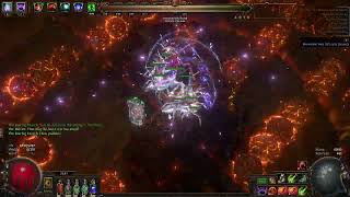 PoE 325 Wretched Defiler spectre Pathfinder Uber Searing Exarch final update [upl. by Innavoij]