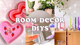 how to make your room AESTHETIC with DIYs 🎨 cheap room decor PART 1 [upl. by Savinirs258]