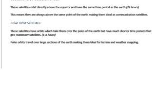 A Level Physics AQA Satellites and Circular Motion [upl. by Brandenburg]